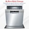 American Built Pro Dishwasher Drain Pan - Open-Ended Directs wtr Upfront for Leak Detection  - 24 inch x 20.5 inch, Blk DWP-1B - alternate 7